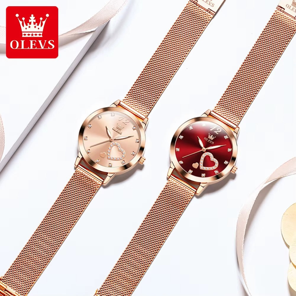 ✨ Montre de Luxe OLEVS 5189 – Élégance, Confiance &amp; Raffinement au Poignet