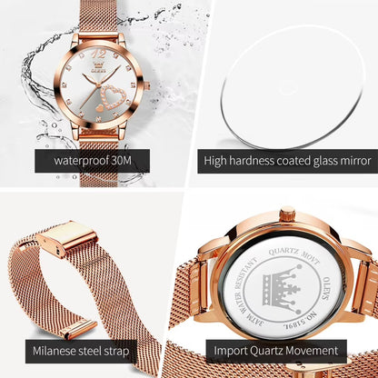 ✨ Montre de Luxe OLEVS 5189 – Élégance, Confiance &amp; Raffinement au Poignet